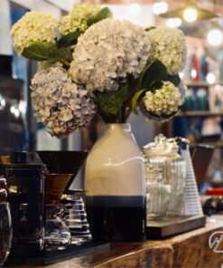 quán cà phê măng đen